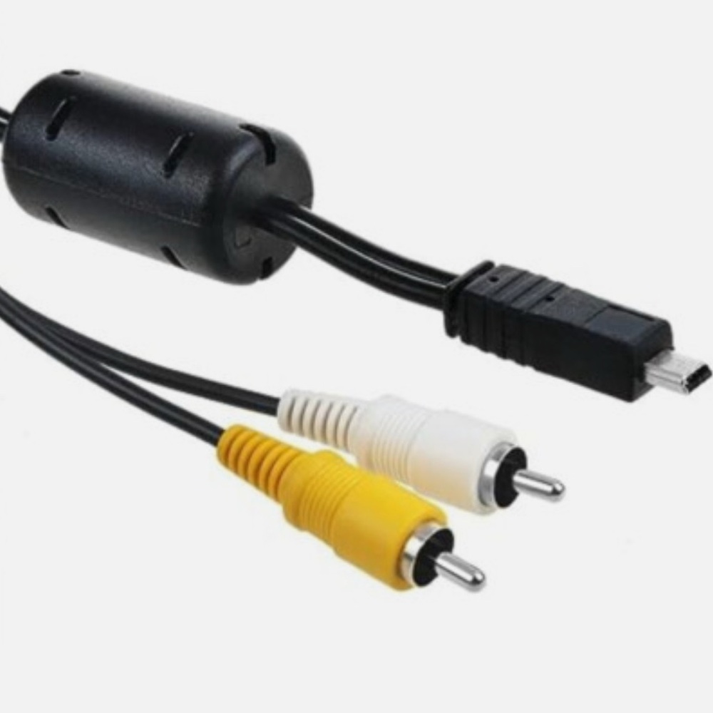AV A/V Audio Video TV Cable Lead for Nikon Coolpix Camera D5000 D5100 D5200 4200
